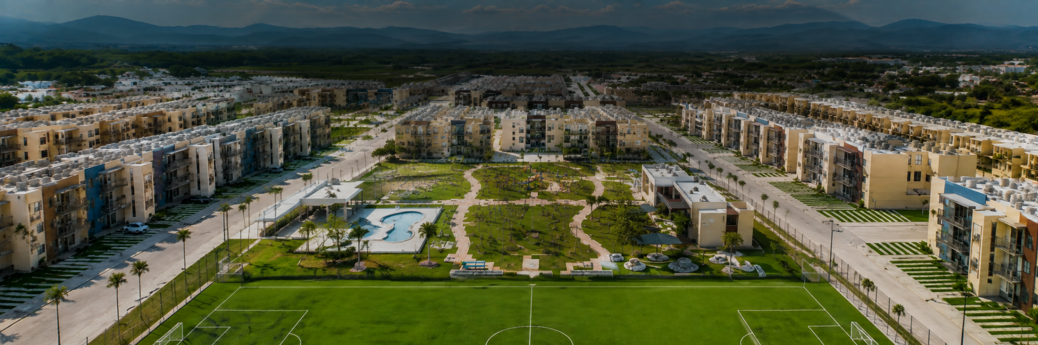 Vista aérea de Zitadela